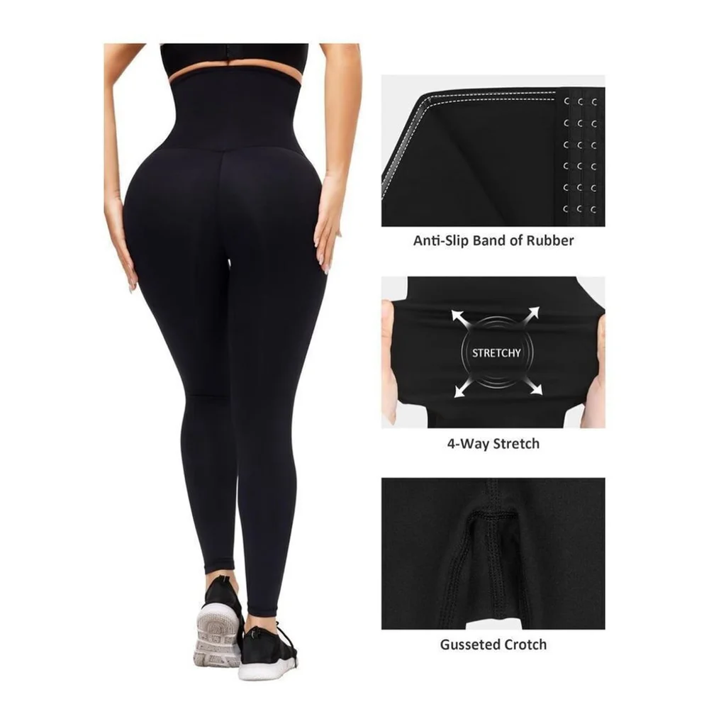 NEW Leggings Bodyshaper Corset Waist Trainer Compression Pants XL
